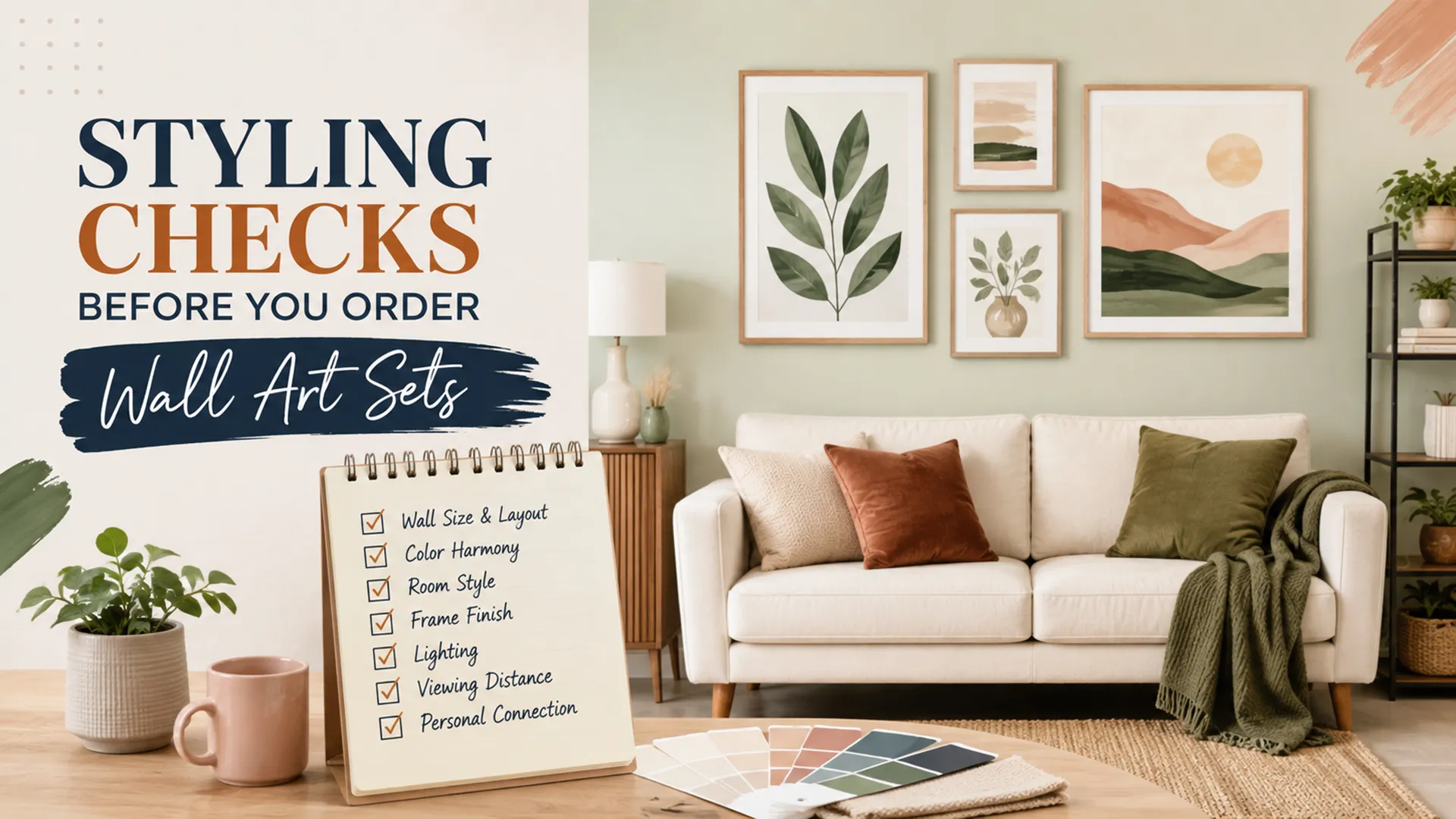 Styling Checks Before You Order Wall Art Sets