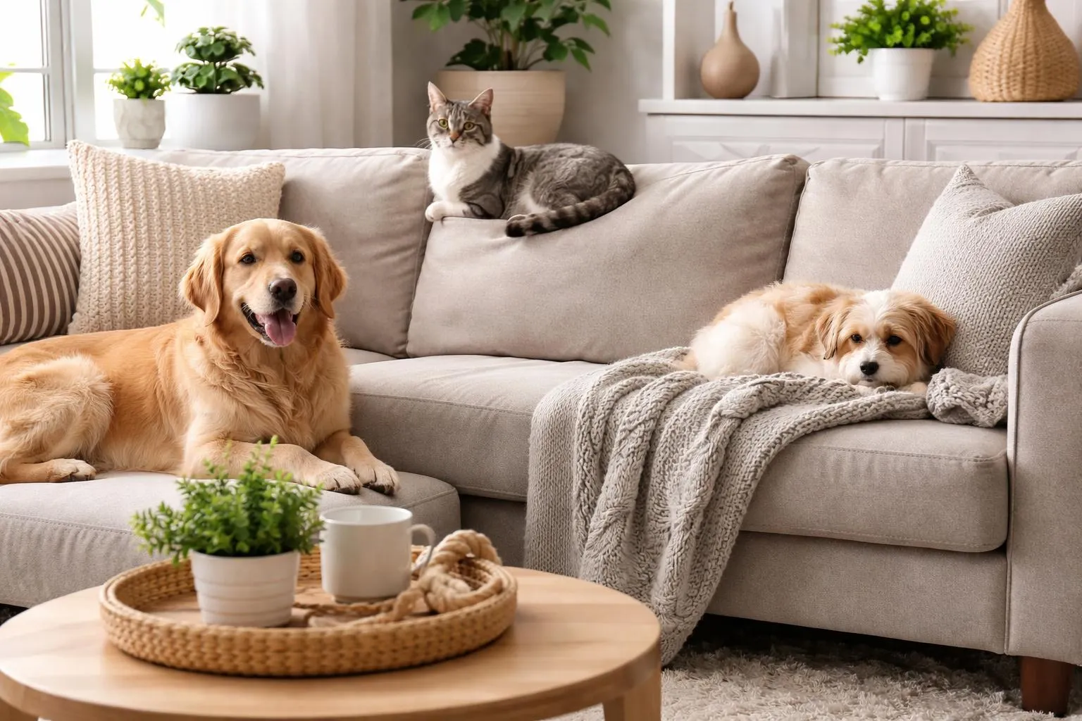 Styling a Calm Home That Still Welcomes Pets