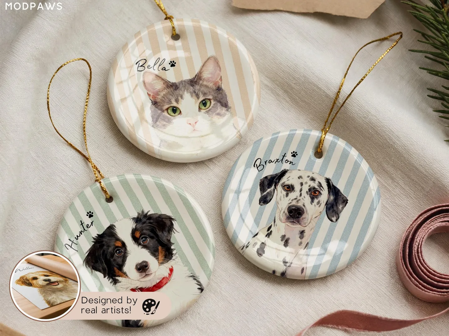 Personalized Pet Memorial Ornament