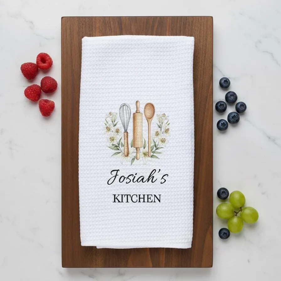 Personalized Housewarming Tea Towels