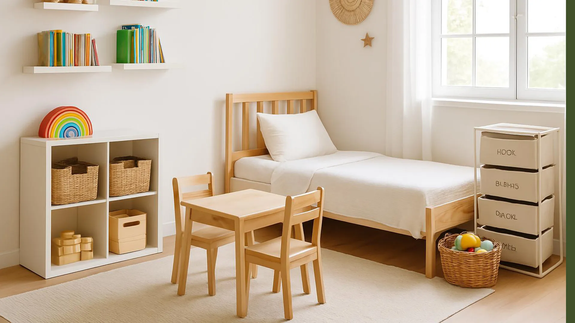 Designing an Open Kids Room With Soft Anchors