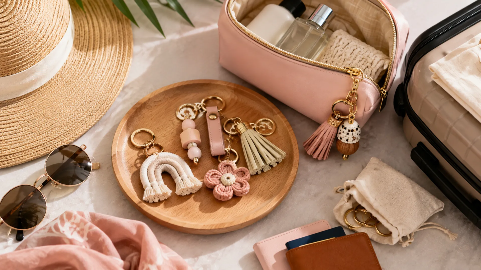 Keeping Keychains and Bag Charms Travel-Ready