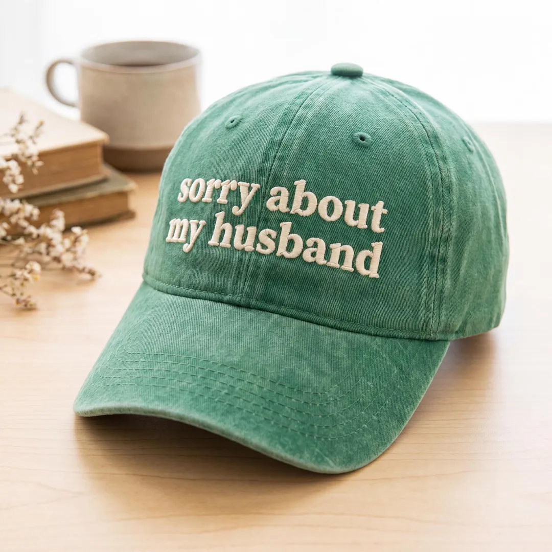 Sorry About My Husband Baseball Hat